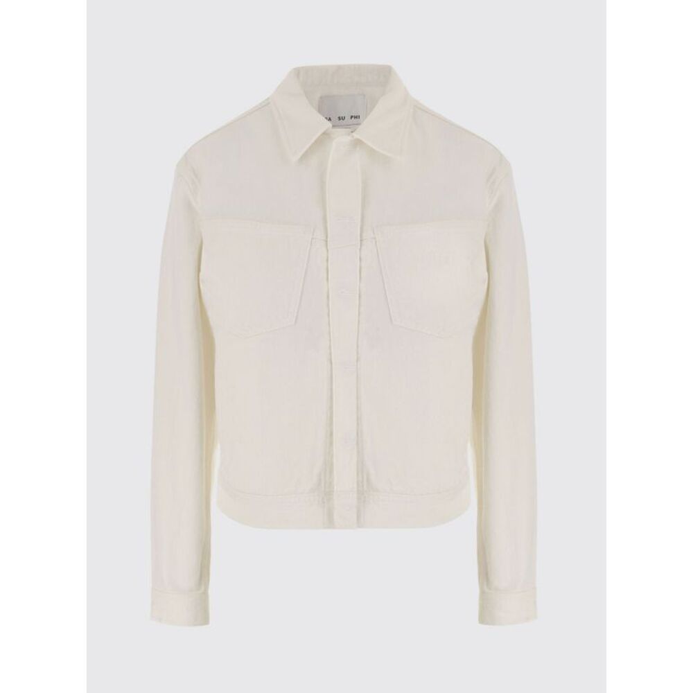 Sa Su Phi Jacket Woman Beige - Picture 2 of 3
